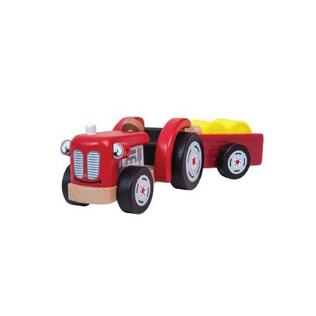 TRATTORE CON RIMORCHIO PER BAMBINI