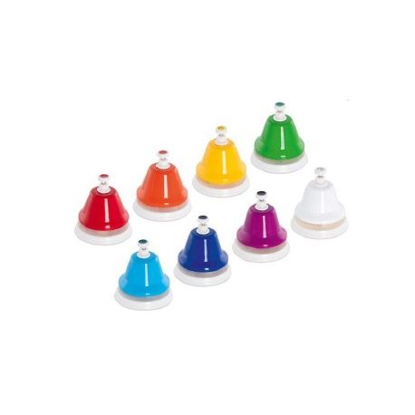 SET 8 CAMPANE A BOTTONE PER BAMBINI