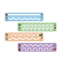 PISTE GRAFICHE - 4 PANNELLI 99X22CM