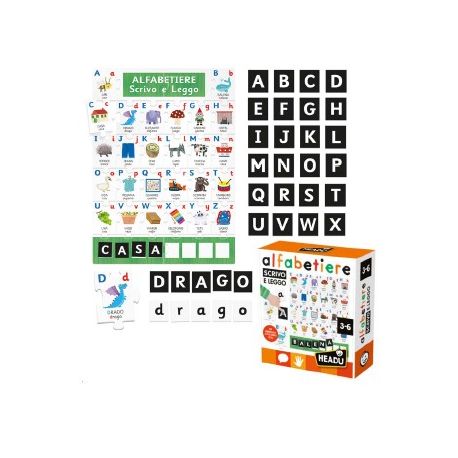 ALFABETIERE TATTILE PER BAMBINI