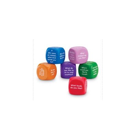 CONVERSATION CUBES PER BAMBINI