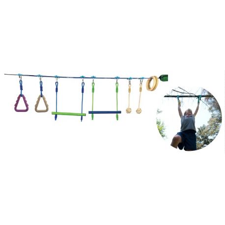 PERCORSO AVVENTURA NINJA PER BAMBINI