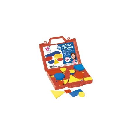 BLOCCHI LOGICI IN PLASTICA PER BAMBINI