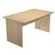 Scrivania FREE 140x80cm f.melam. rovere