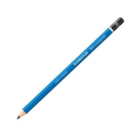 Cf.12 matite Lumograph 5B Staedtler