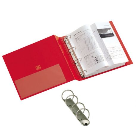 Cartella Stelvio 25 A4 4R rosso