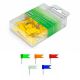 Bandierine segnaletiche colorate cf. 20pz