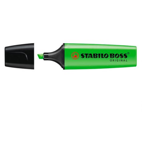 Evidenziatore Stabilo Boss verde