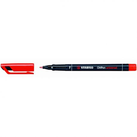 Penn. Stabilo OHPEN 842 fine rosso