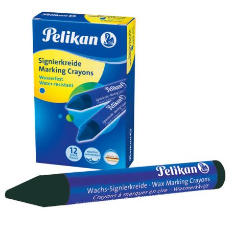 Cf.12 pastelli industriali Pelikan 762 neri