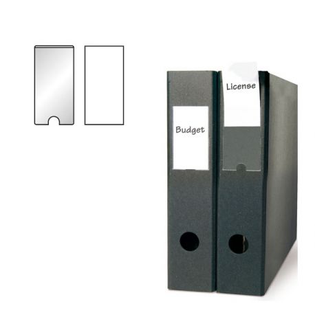 Portaetichette ades. 3L 55x102mm cf.6pz