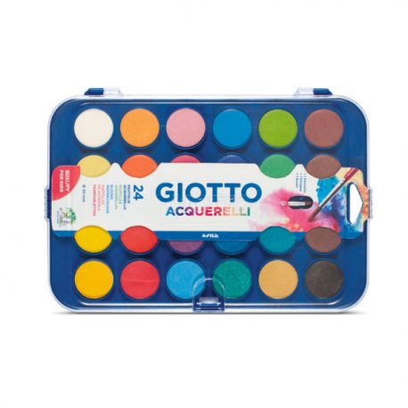 ACQUARELLI GIOTTO 24 COLORI MM. 30