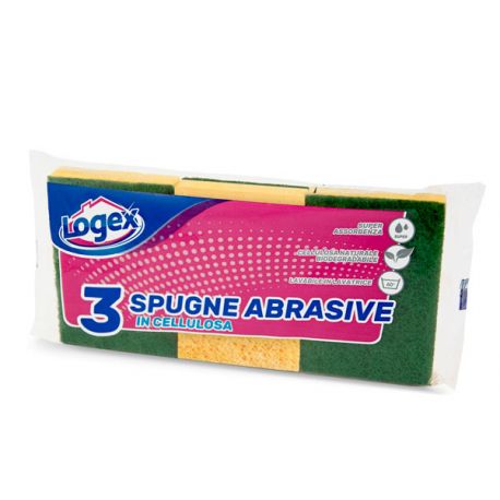 Spugne biuso Logex cf.3pz