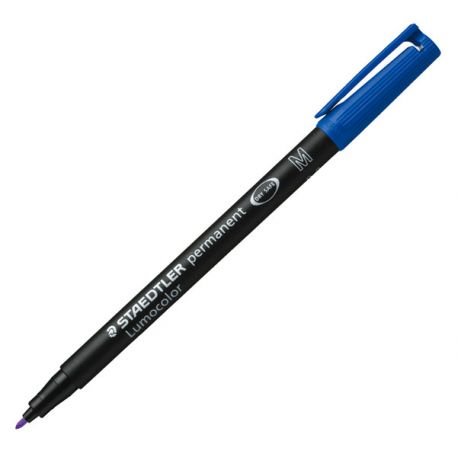 Pennarello Lumocolor 317 1mm M blu
