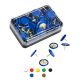 Puntine colorate 100pz bianche