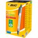 Penna Bic scatto ricicl. nero Ecolutions