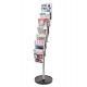 Espositore Alba 7 scomp. filo met. da terra