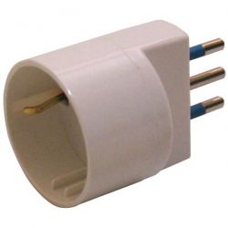 Adattatore Schuko 10A spina piccola
