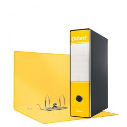 Registratore Oxford G83 commerciale dorso cm 8 giallo