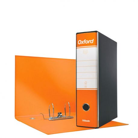 Registratore Oxford G83 commerciale dorso cm 8 arancio