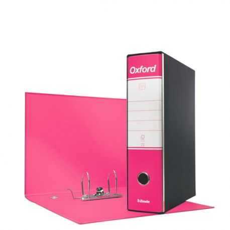 Registratore Oxford G83 commerciale dorso cm 8 fucsia