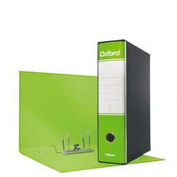Registratore Oxford G83 commerciale dorso cm 8 verde lime