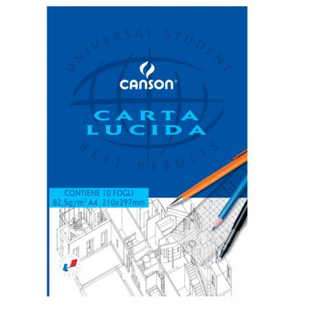 Blocco lucido A4 10fg 80gr Canson 5825