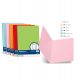 Cartelle Bristol semplice Favini celeste cf.50pz