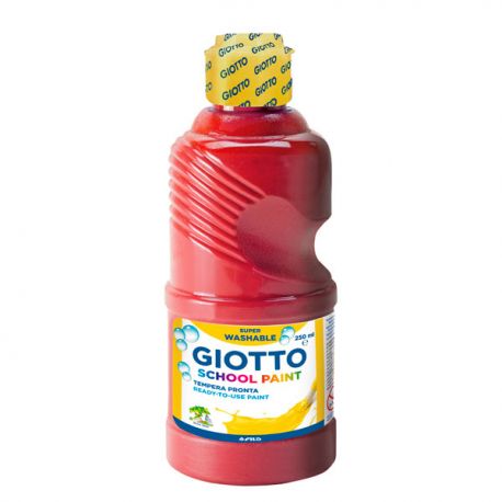 Tempera pronta Giotto 250 ml rosso