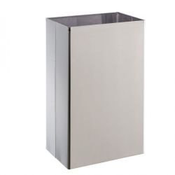 Gettacarte Basic 25lt Medial acciao Inox
