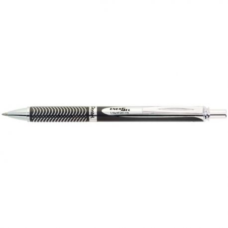 Roller Pentel Energel sc. Sterling fusto nero
