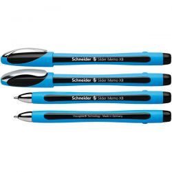Penna a sfera Schneider Slider Memo XB nero