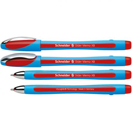 Penna a sfera Schneider Slider Memo XB rosso