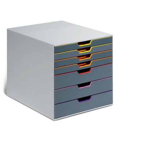 Cassettiera Durable Varicolor 7 cassetti