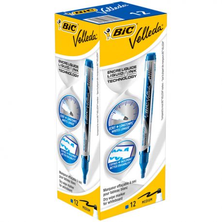 Marker lavagna Liquid Ink Velleda blu