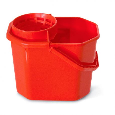 Secchio con strizzatore singola vasca 12lt