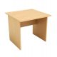 Scrivania FREE 80x80cm f.melam. faggio