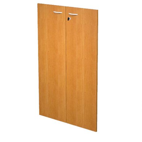 Coppia ante medie FREE 80x115h serr. noce chiaro