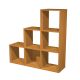 Libreria SQUARE 6cas. a D 104x29x104h noce chiaro