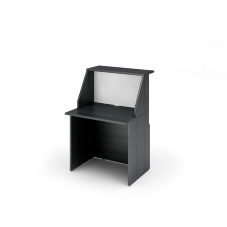 Banco reception READY 80x76x117h nero/bianco