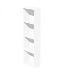 Libreria alta ARCHIVE 40x32x196h bianco