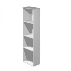 Libreria alta ARCHIVE 40x32x196h grigio