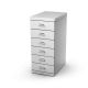 Cassettiera Met. 6 cassetti 29X43X67H Grigio