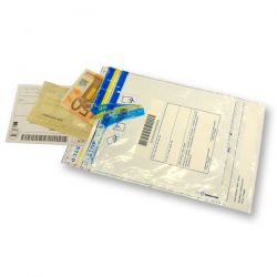 Buste sicurezza 3705 num.prog. 50pz 160x225mm