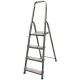 Scala in alluminio Basic 3+1 gradini