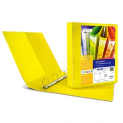 Cartella Myto TI 4 anelli diam.30mm A4 giallo