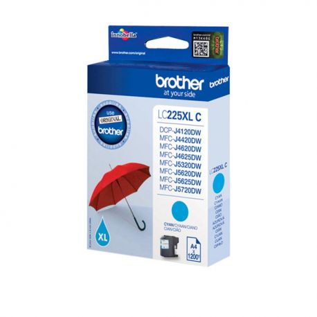 Cartuccia Brother LC225XL-C ciano MFC-J4420