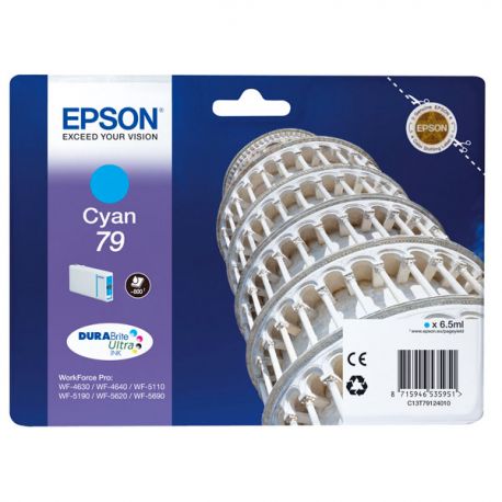Cartuccia Epson T7912410 N.79 ciano 6,5ml