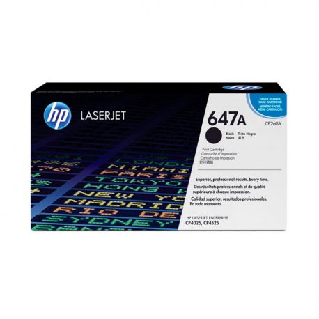 Toner HP CE260A Laserjet CP-4525N/DN nero