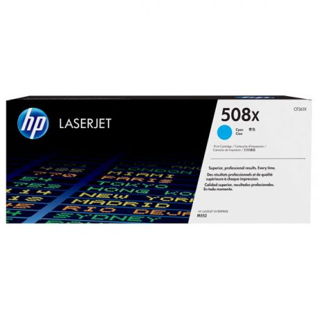 Toner HP CF361X (508X) LJ M-552 ciano 9,5K